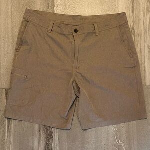 Magellan Outdoors Men's Khaki Flat Front Shorts